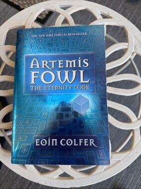 Artemis Fowl The Eternity Code Eoin Colfer Paperback Book Blue Size OS